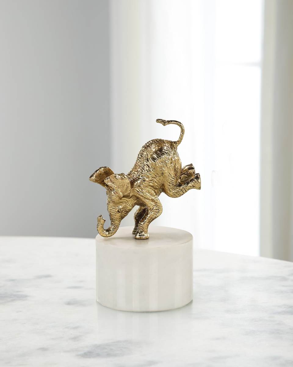Playful Elephant Doorstop